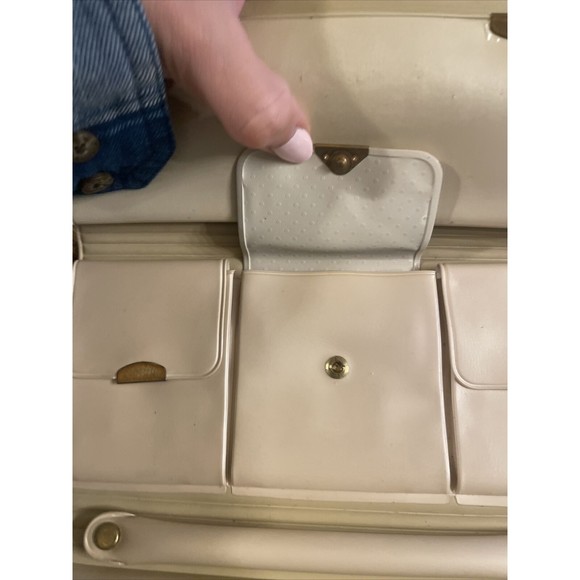 Vintage Soft Jewel Case by Mascot Travel Jewelry Storage Wallet Carrying Case - Picture 8 of 12